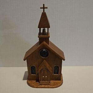 Elegant Brown Church Decor with Distinctive Accents